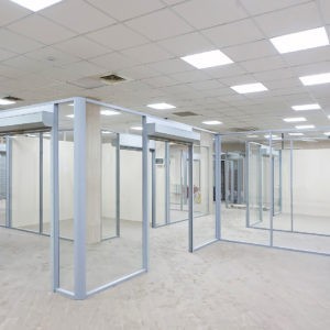Торговая алюминиевая перегородка GFTD632